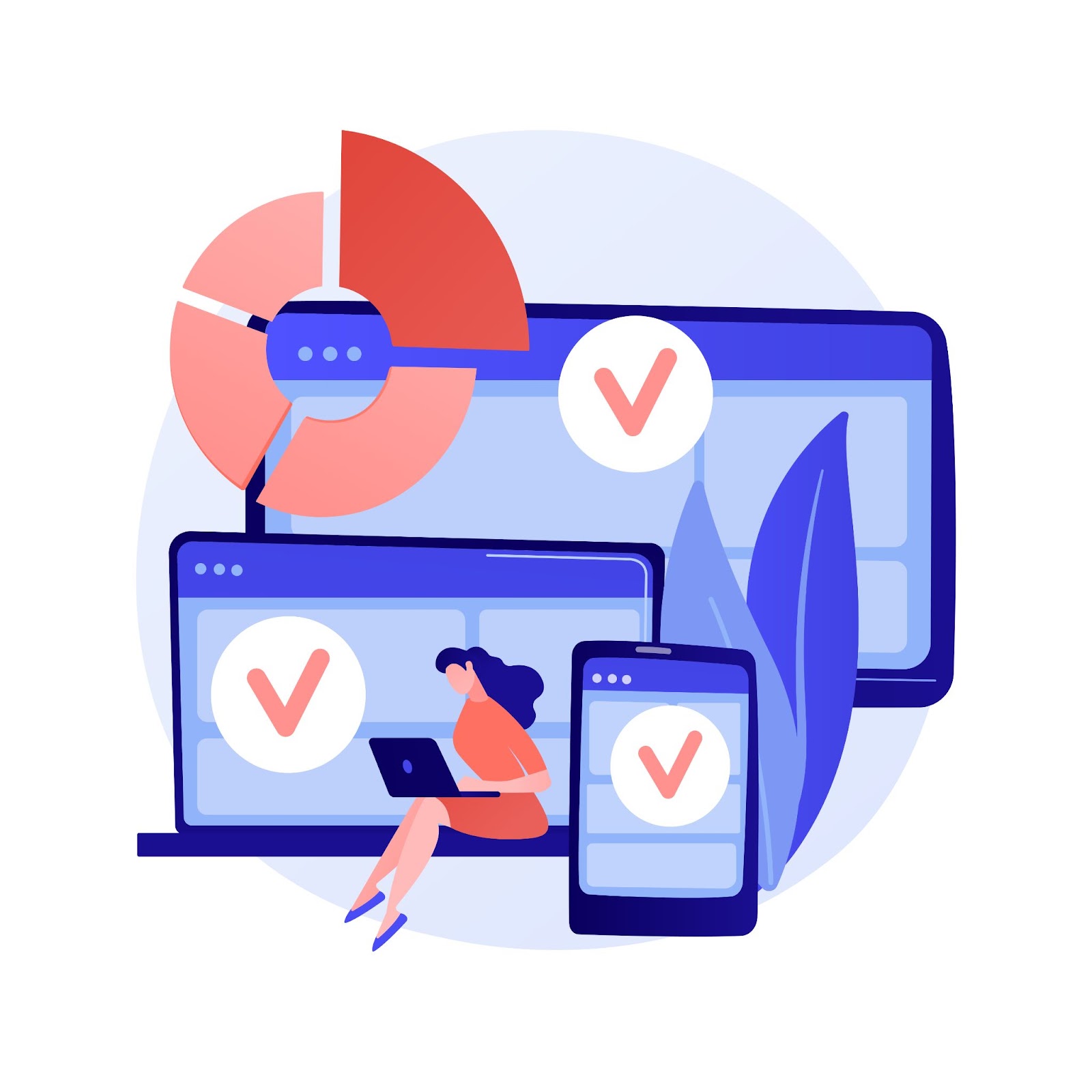 2-step verification illustration